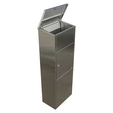 metal cash drop box|metal package drop box.